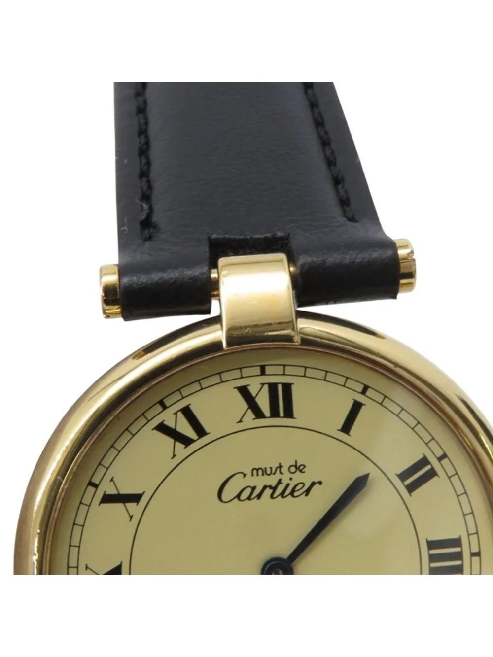 Cartier Must Vendome LM Vermeille Watch Ivory Dial